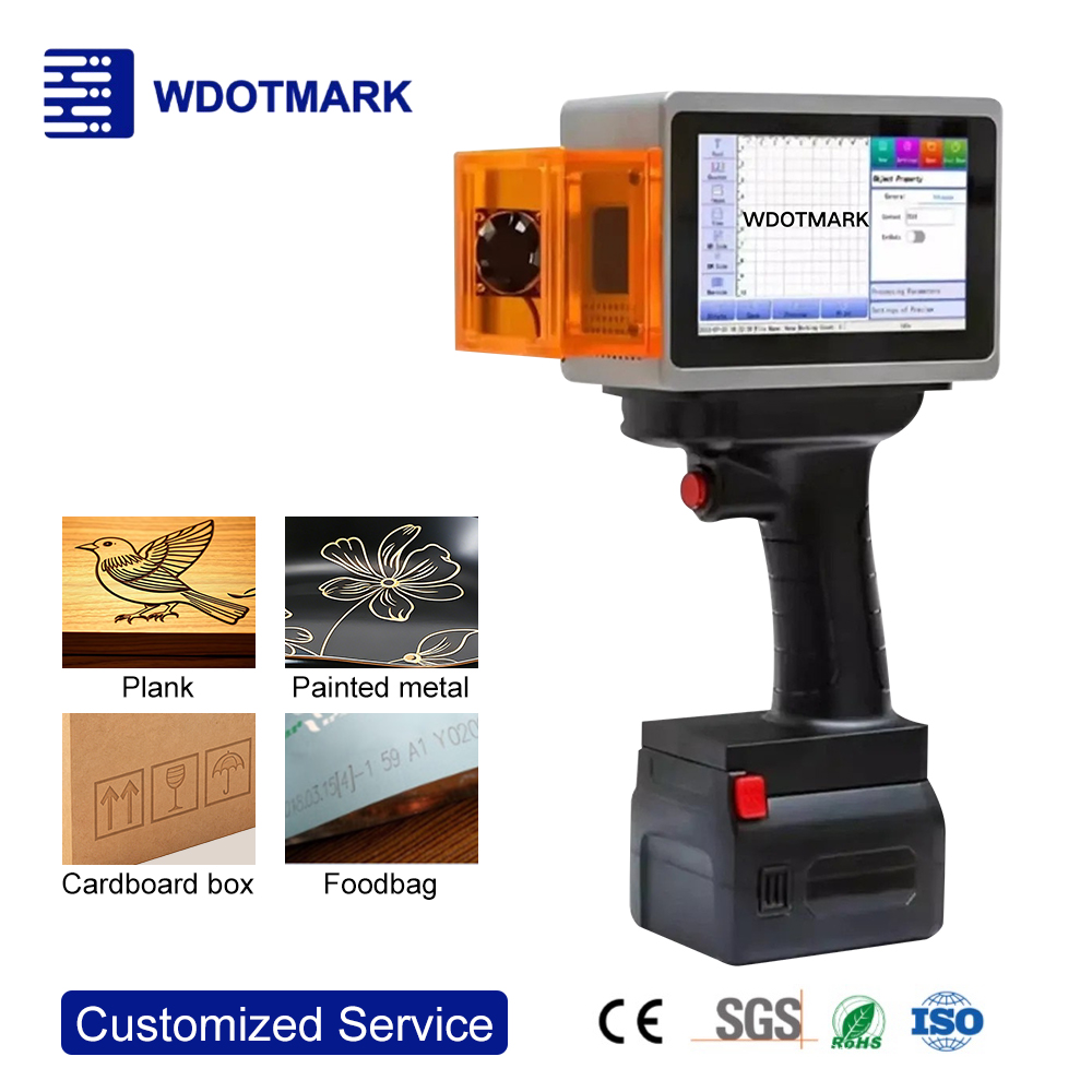 WDOTMARK handheld fiber laser marking machine